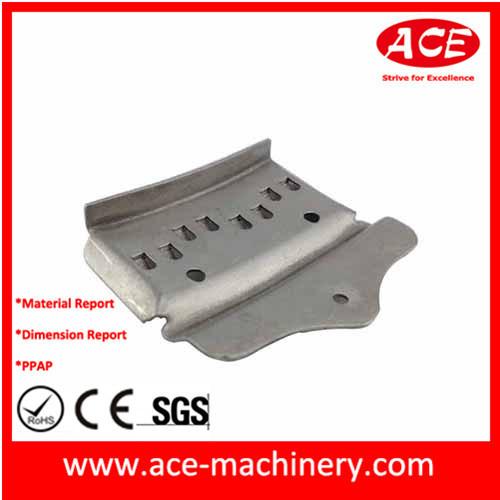 Simple Single Process Dies Copper Color Hinge Metal Stamped for Customized Designs