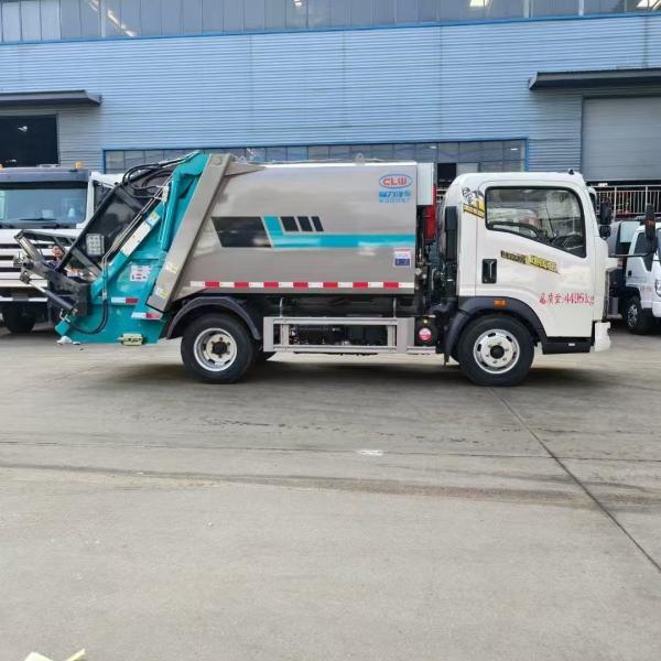 HOWO Custom Garbage Truck Compressor Compressed Waste Removal Truck