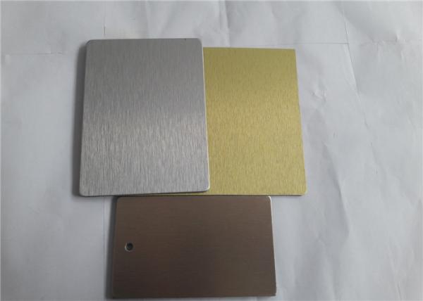 Advanced Electrostatic Spraying Painted Aluminum Sheets , Aluminium Panel Sheet Not Easy Contamination