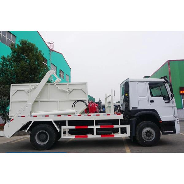 SINOTRUK HOWO 4x2 Heavy Duty Truck Swing Arm Type Refuse Collection Truck, 6 Wheels