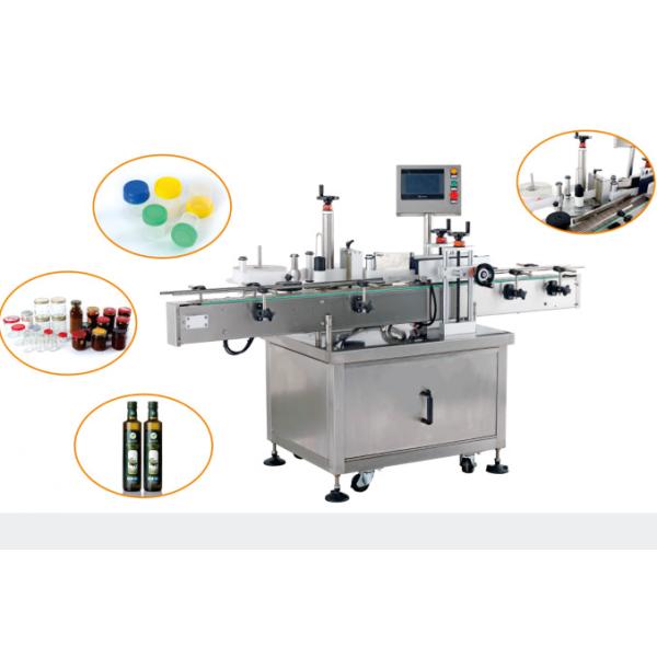 Energy Saving Automatic Sticker Applicator Machine PLC Control System