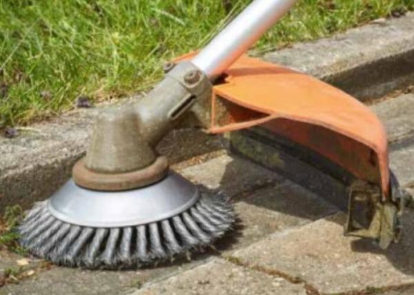 Various Brand Grass Cutter Weed Brush 200mm OD HSS Wire Material Knotted Construction