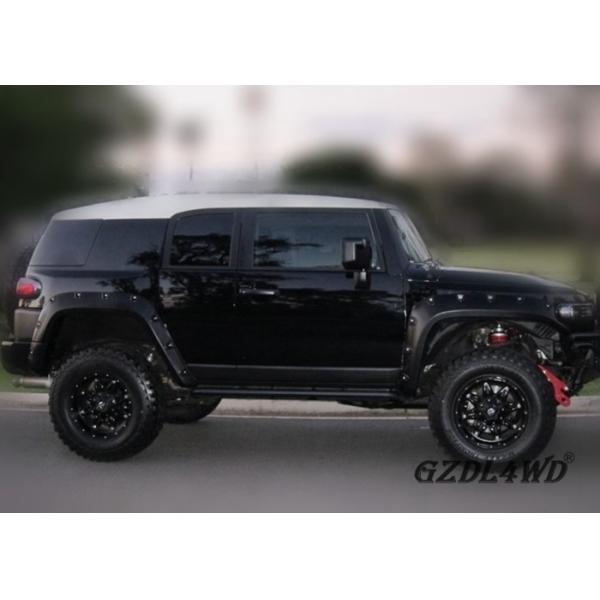 Текстурированные черные пирофакелы свода колеса 4кс4, обвайзер крейсера 07-15 Тойота ФДЖ фларес