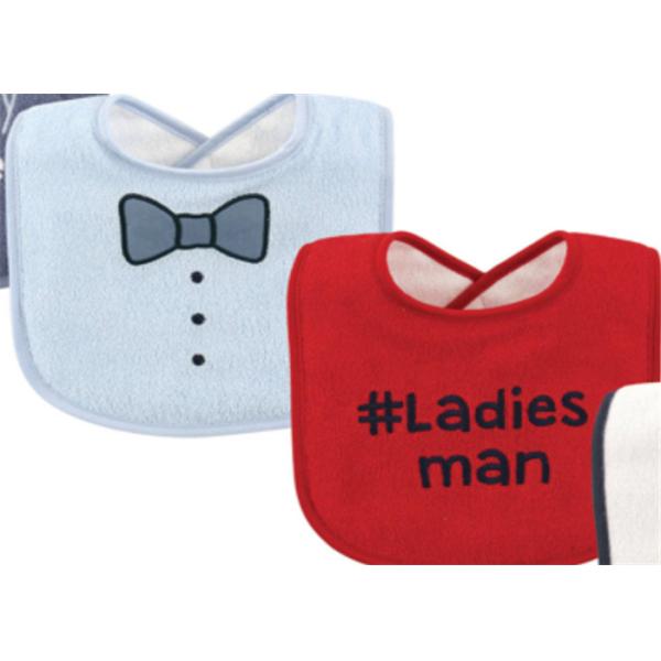 Extra Soft Newborn Baby Dribble Bibs , Baby Eating Bib Cotton Poly Terry Fabric