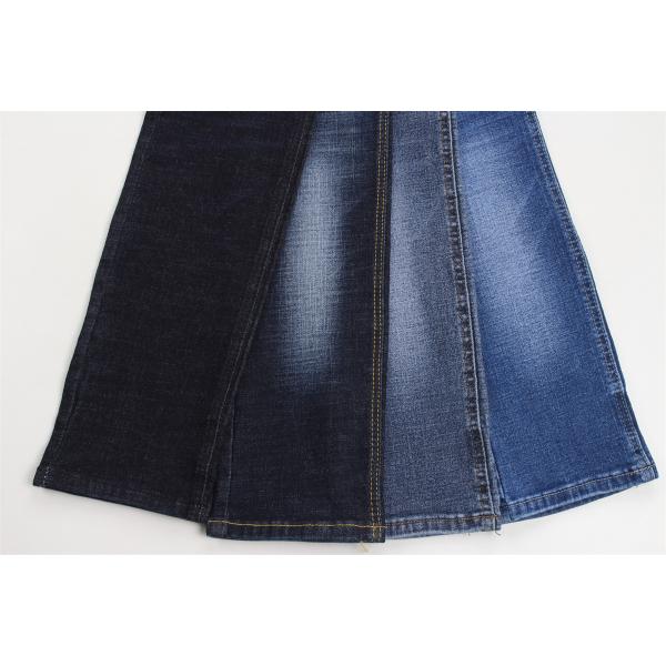 Tissu denim super extensible à effet croisé de 10 oz pour jeans homme ou femme, style sud-américain