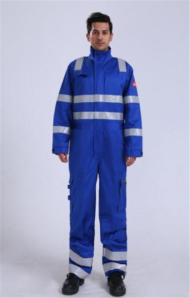 Anti- Liquid Chemical Protective Clothing , FR Chemical Resistant Coveralls
