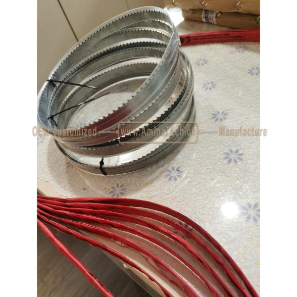 Carbon Bandsaw Blades for Frozen Meat and Bone Size:1300mmx16x4T