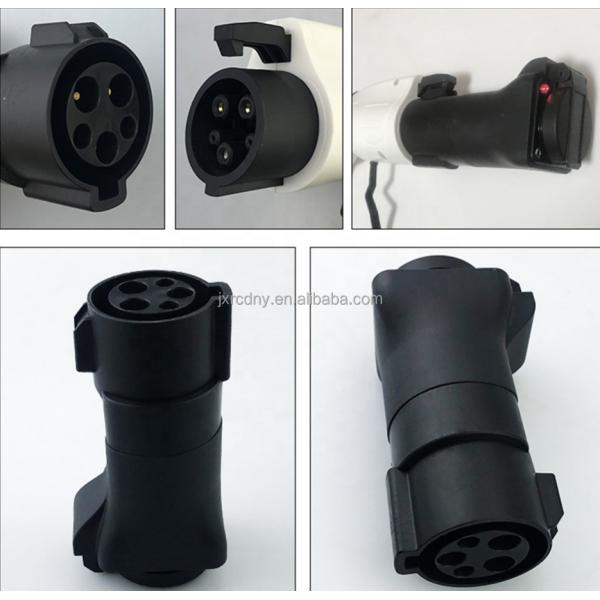 EV Charger Adapter J1772 to EU Converter Type 1 to 220V Household Electric ev Adapter For European