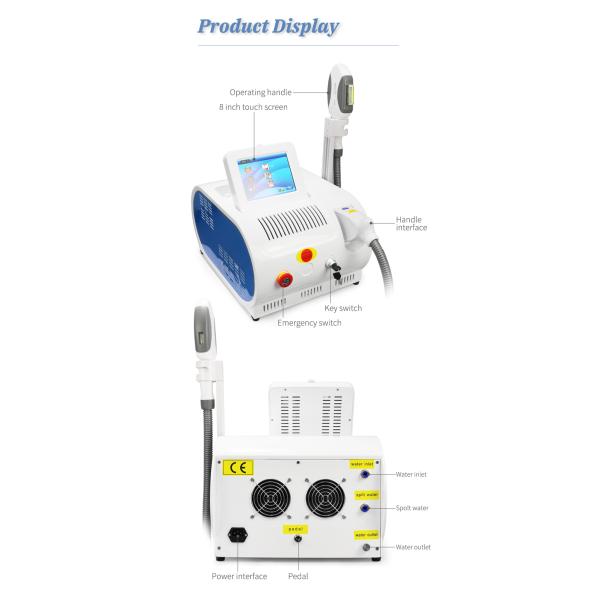 SHR OPT Hair Vascular Removal Machine Elight IPL Laser Machine