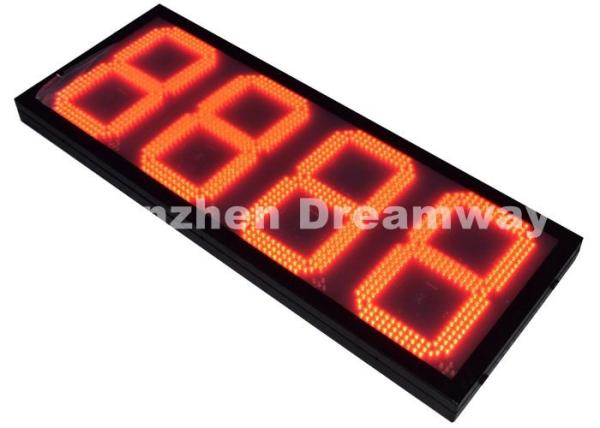 8888 Outdoor LED Signs for Gas Station with Red 12 Size Meanwell Power Supply