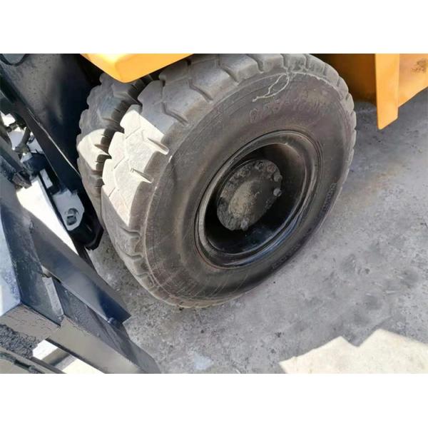 Tipo de motor 6D95L Japón de fabricación Usada 7 toneladas Komatsu carretilla elevadora en buenas condiciones para la venta al por menor