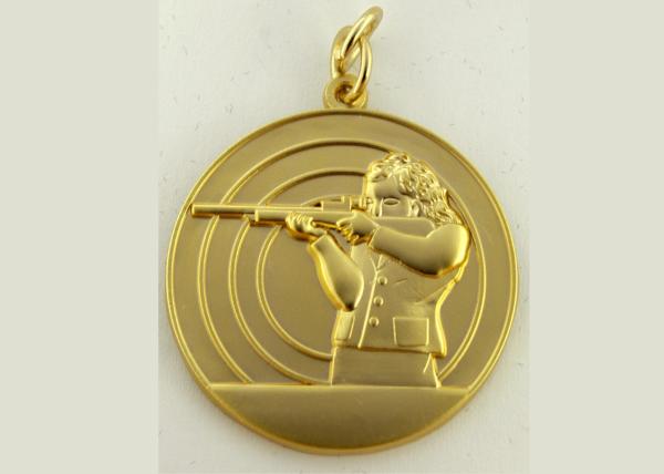 Antique Gold Plating Zinc Alloy 3D Medal, Die Cast Medals for Sport Meeting, Army, Awards