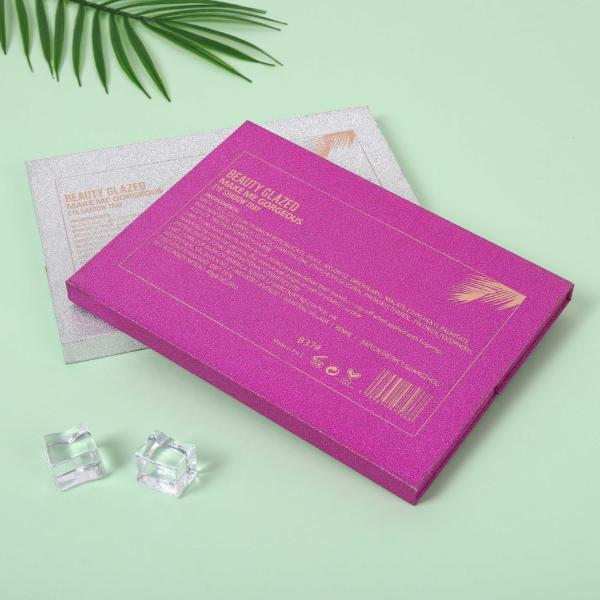 Косметическая упаковочная коробка для макияжа Пустая коробка для палитры оттенков глаз