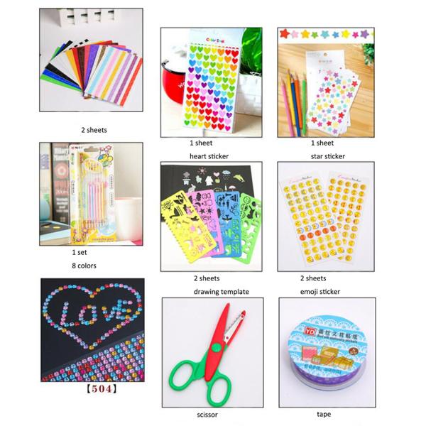 Подарка стикеров ярлыка ДИИ ножницы аксессуара коробки взрыва инструмента Принтабле упаковывая