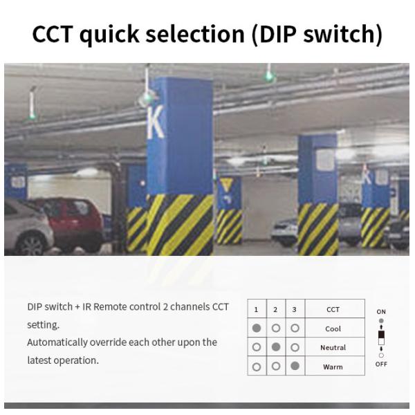HNS117 3 в 1 Снижаемый датчик движения CCT DIP переключатель настройки 12в Маленькое триуровневое затемнение