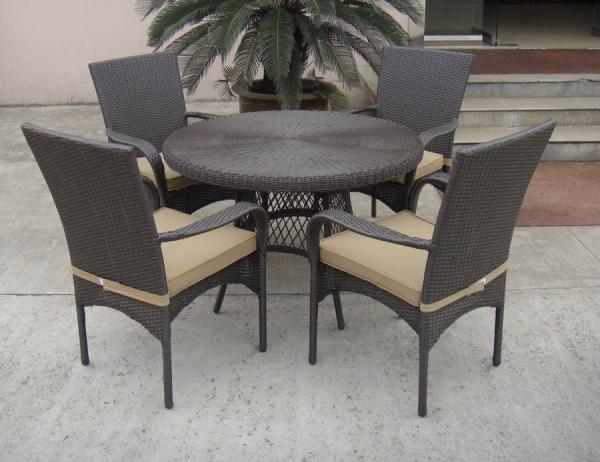  5pcs ratan sofa set 