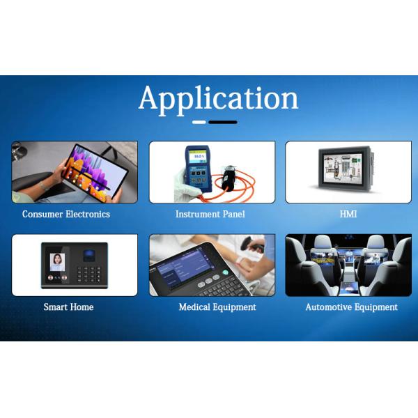 5.0 дюймовый цветный TFT LCD дисплей 50 пин 24 бит параллельный RGB интерфейс