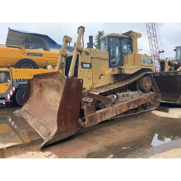 Оригинальная оригинальная краска Бульдозер Cat D9R, Подержанная дорожная машина