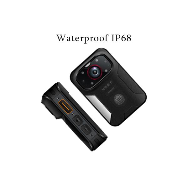 Рекордер правоохранительных органов IP68 4G GPS 2500mAh Bluetooth 4,1