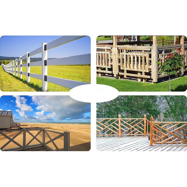 2x4 Stair deck railing bracket connector 30 Degree Wood deck railing Bracket