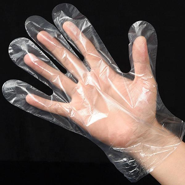 Individually Packed Plastic Disposable PE Gloves Food Grade