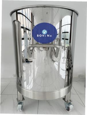 Sus 304 aço inoxidável vat tambor de pressão média químico perigoso