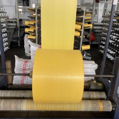 63gsm 65gsm 3200mm Width SMS PP Woven Fabric Roll For PP Woven Bags