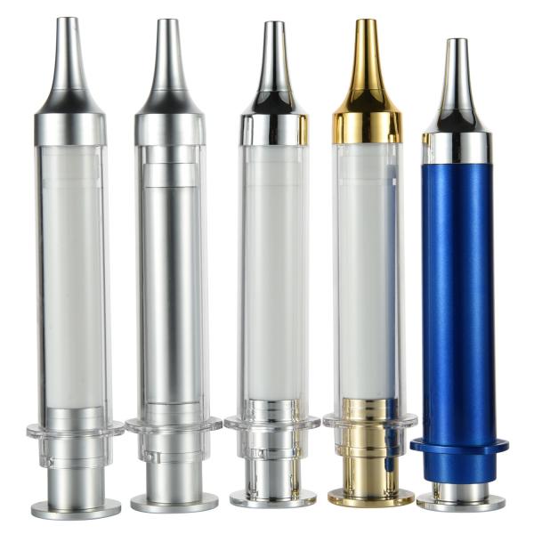 Customized Colour 10ml Syringe Airless Bottle Empty Cosmetic Bottle For Beauty Care
