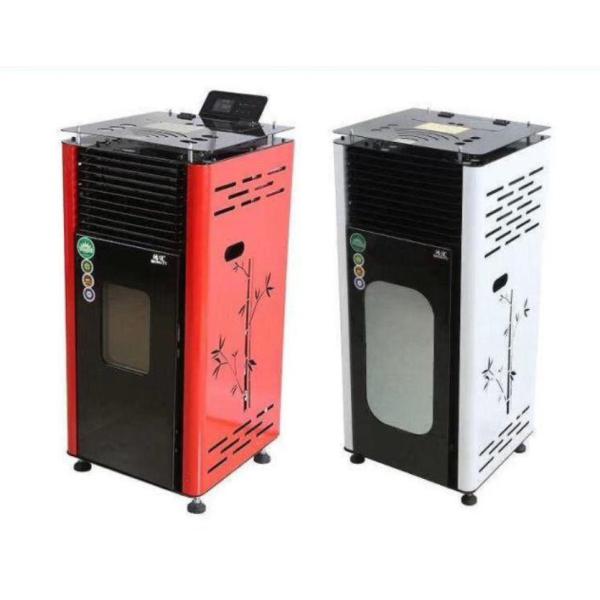 Biomass Particle Indoor Heating Furnace Environmental Protection And Energy Saving True Fire Fireplace Heater