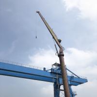 estojo compacto 1.36t hidroavião de 360 graus que levanta Marine Cranes