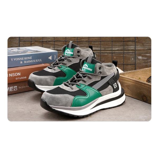 Light Work Shoes Kevlar Anti-proof Safety Sheos Novel Fashionable Mens Comfortable Safety Shoes Practical