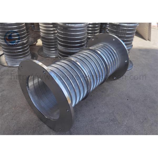 Слот 20 Нержавеющая сталь 304 Фильтрующая сетка Клиновая проволочная сетка Задний элемент промывки