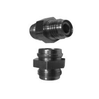 Peças fazendo à máquina do Cnc do Pvc do ANSI que limpam com jato de areia a tolerância acrílica do suporte 0.01mm do compasso de calibre