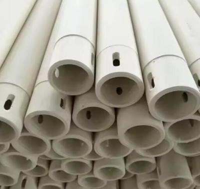 High Temperature 99% Al2o3 Refractory Ceramic Tube Pipe Alumina Ceramic Roller For Ceramic Kiln