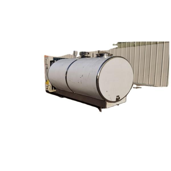 Stainless Steel Milk Cooler Bulk Milk Cooler horizontal milk cooling tank