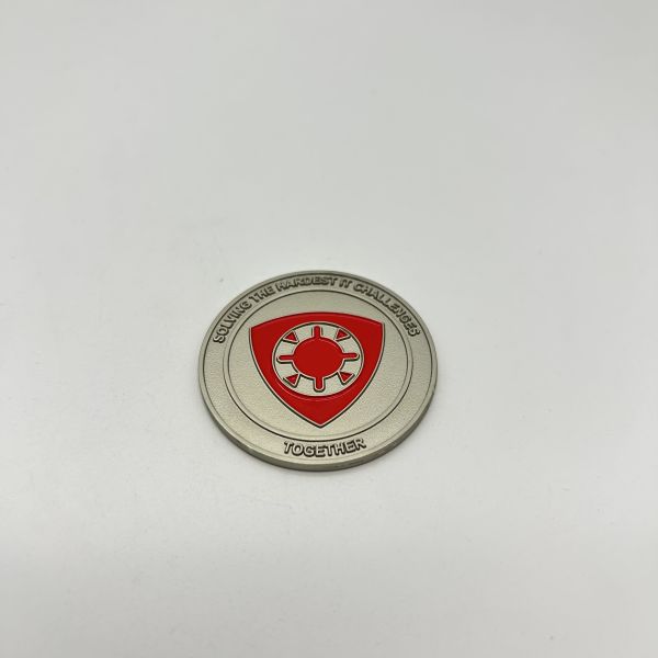 Custom gold and silver double plating metal challenge coins with 50-80mm size,OEM/ODM design