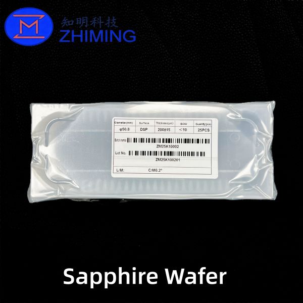 2-inch DSP Sapphire Wafer 200 µm Al₂O₃  for LED & Optical Applications
