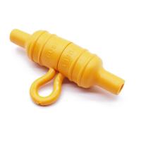Caucho en línea impermeable amarillo de la UL 94V-0 del bloque del fusible del soporte IP67 del tenedor en línea del fusible para el tubo de 6x30 6x32