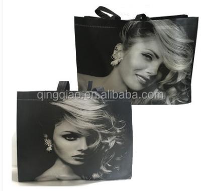 30 To 50cm Recycle Pp Woven Shopping Bag Custom Reusable Grocery Bags