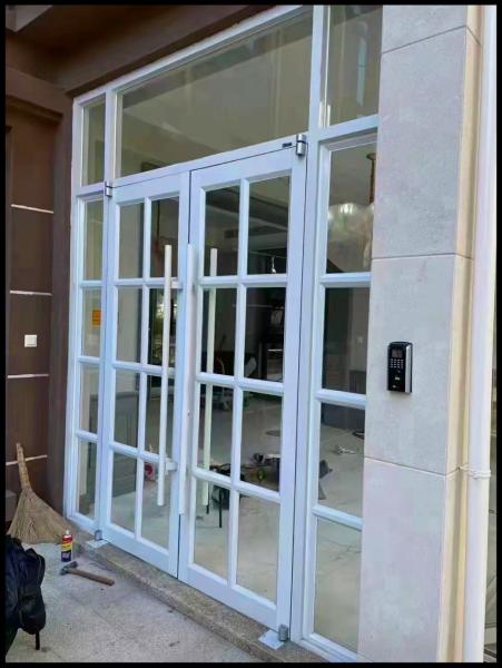 8ft Marvin Elevate Double swing  Doors Stainless Steel ODM kfc door
