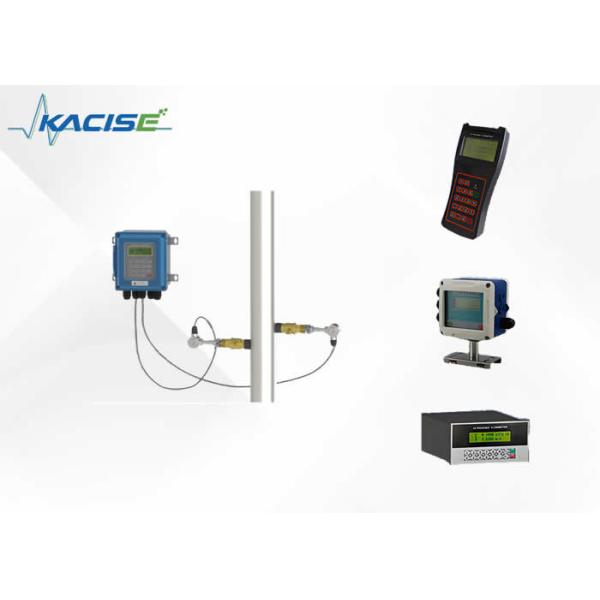 Ultrasonic Clamp On Flow Meter with Non-invasive Measurement for DN32~6000 Pipes and RS485 Modbus
