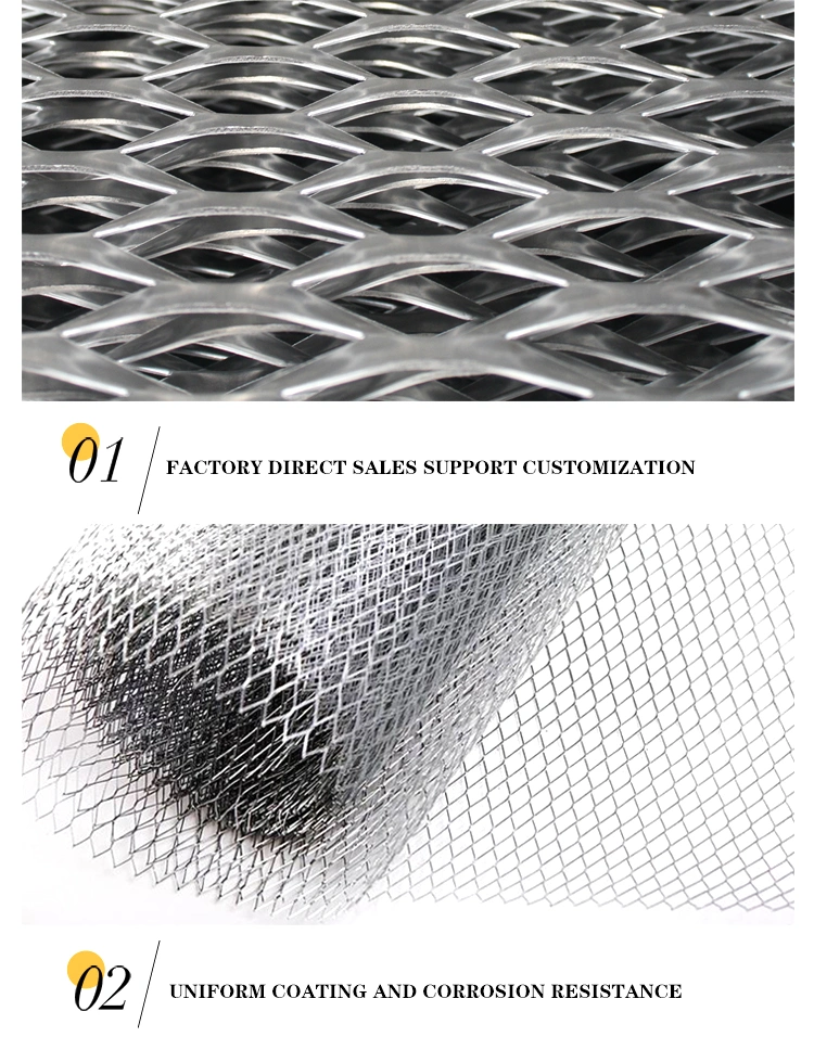 Expanded Metal Carbon Steel Expanded Metal Sheet