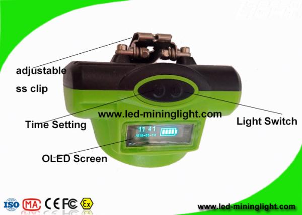 6.8Ah Cordless Mining Lights Impact - Resistant With OLED Screen USB Charger