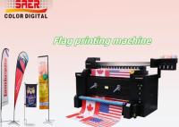 Vente à chaud machines d'impression directes sur tissus en une seule imprimante de drapeau textile de 1,2 m