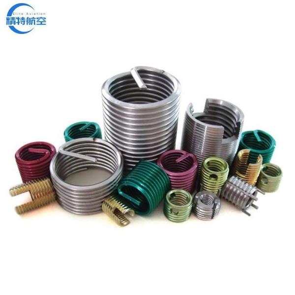 Nickel Plated Anti-Vibration Blind-Hole Wire Thread Inserts for Strong Vibration Resistance