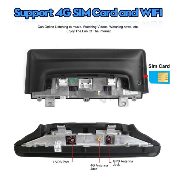 Андроида автомобиля DVD игрок 10,0 мультимедиа для серии F30 F31 F34 F35 BMW 3