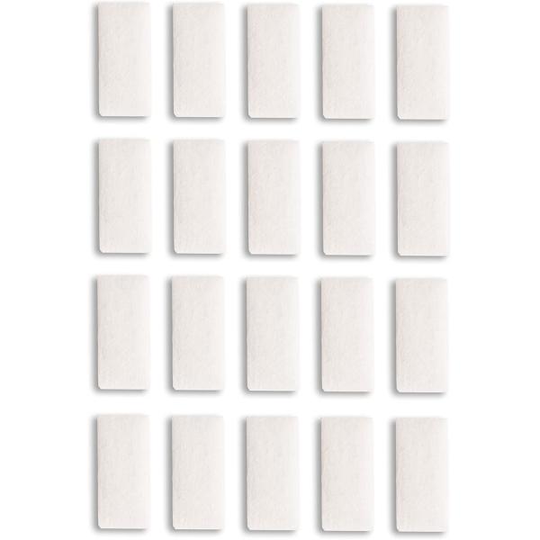 Filtre CPAP à usage unique pour respiration en fibre de coton BV pour ventilateurs CPAP réactivés 53*35 mm