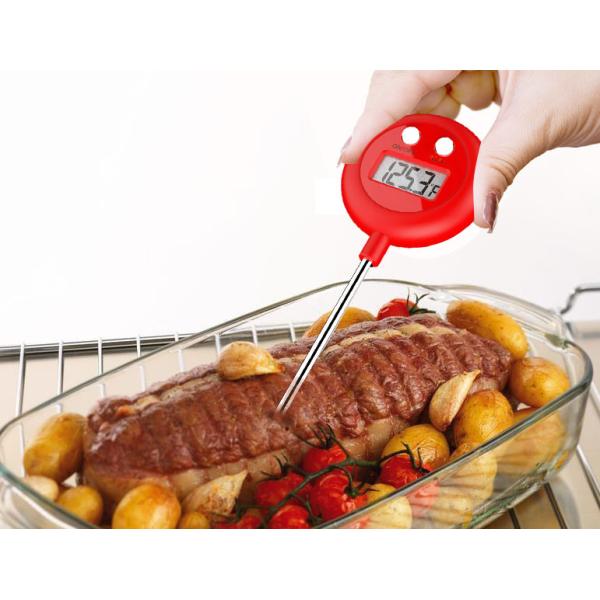Милые измерения температуры термометра мяса удобные в считанные секунды