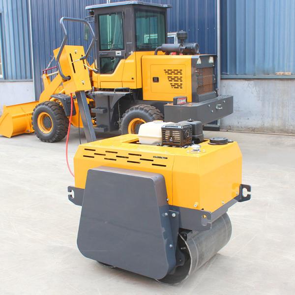 Mini Road Roller 0.5ton Vibrator Compactor Road Roller Double Drum Hand Held Asphalt Roller