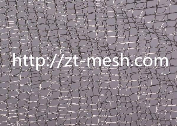 Spiral Wound Knitted Wire Mesh For Screening Craft Compressed Stainless Steel Wire 310